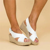 Espadrillas Ortopediche con Zeppa Comode per Donna 6