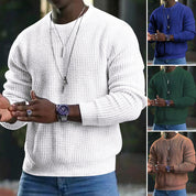 Leone | Maglione a maniche lunghe: un girocollo pulito per lo stile di tutti i giorni