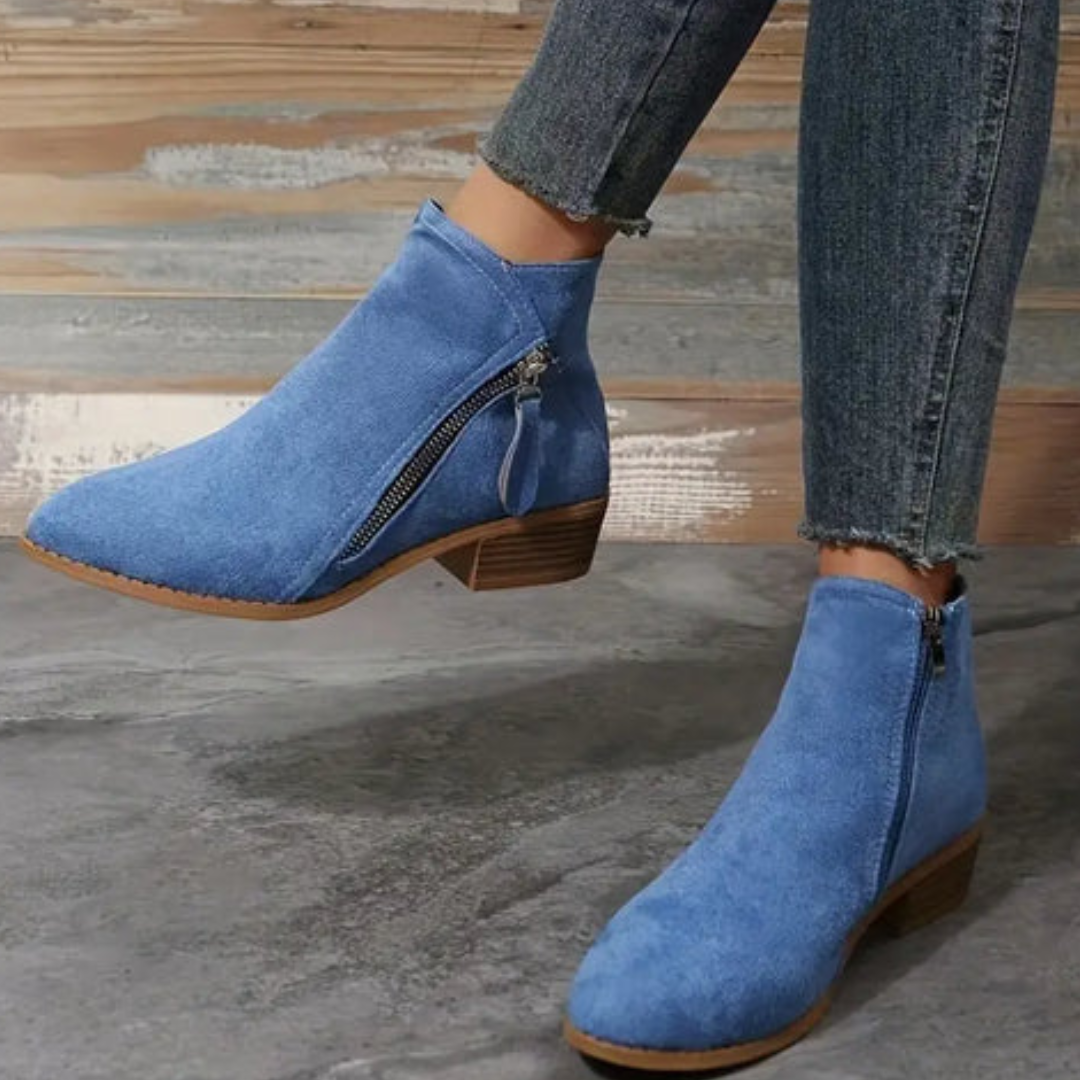 Fallonie | Stivaletti casual da donna | Tacco basso 0