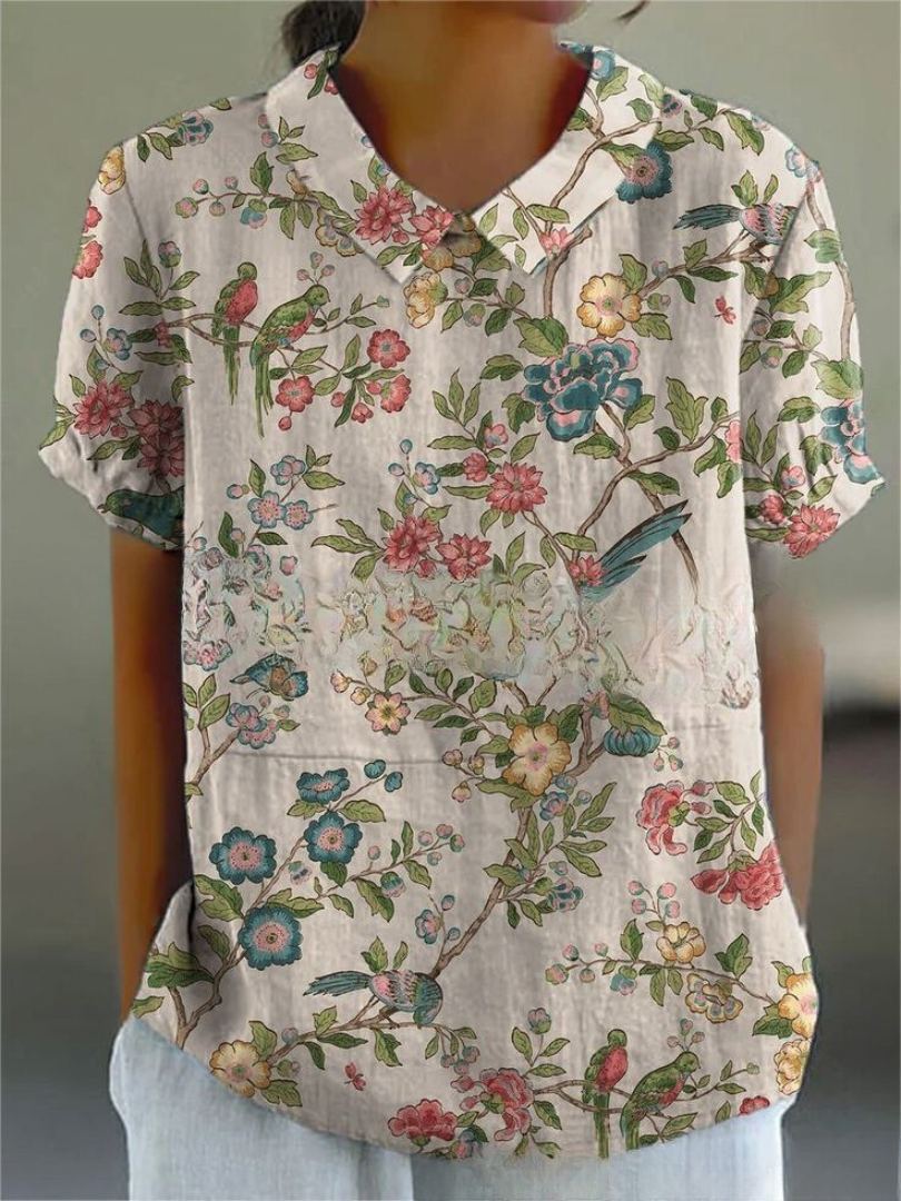 Faè | Camicia floreale con fiori