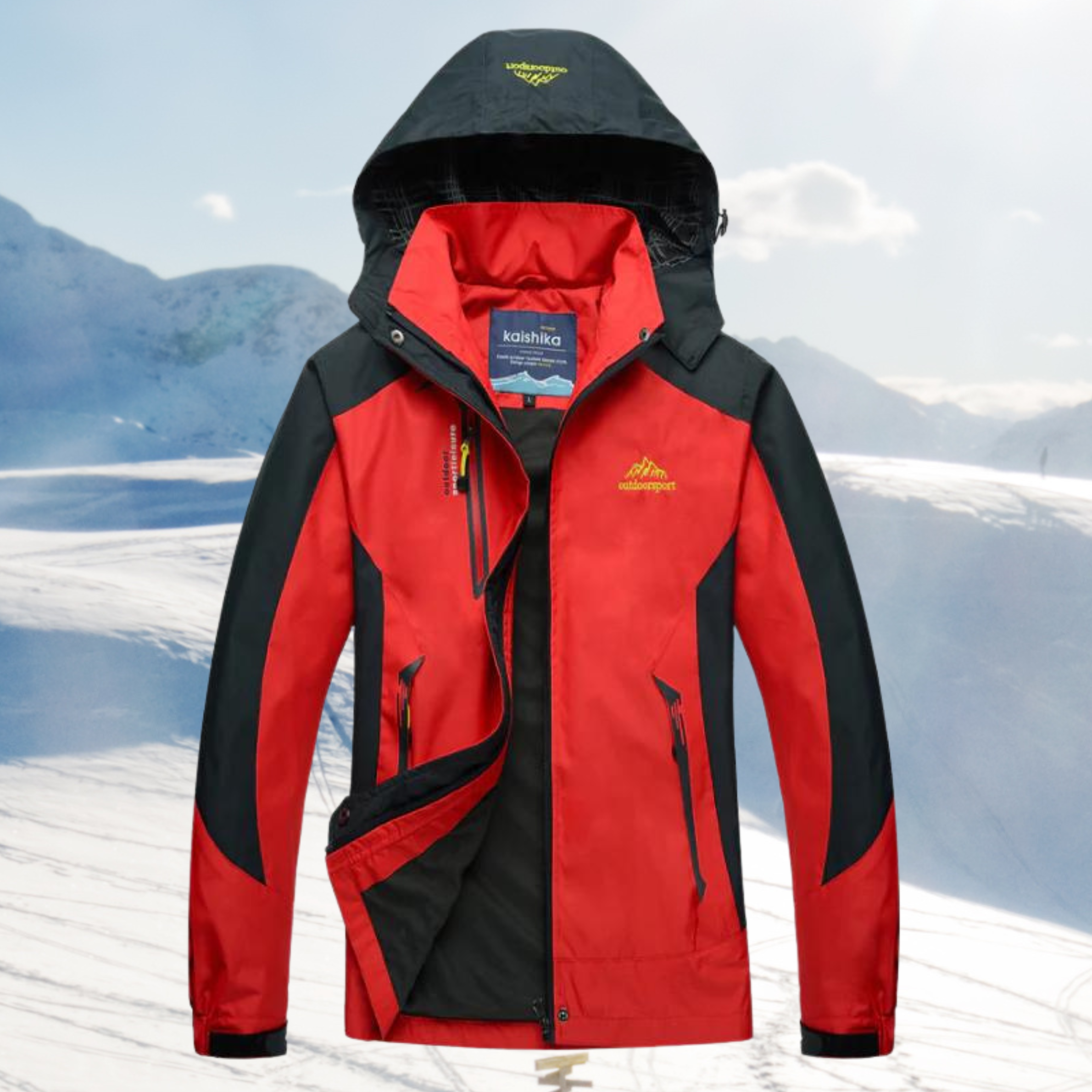 Giacca outdoor antivento e impermeabile per donna 4