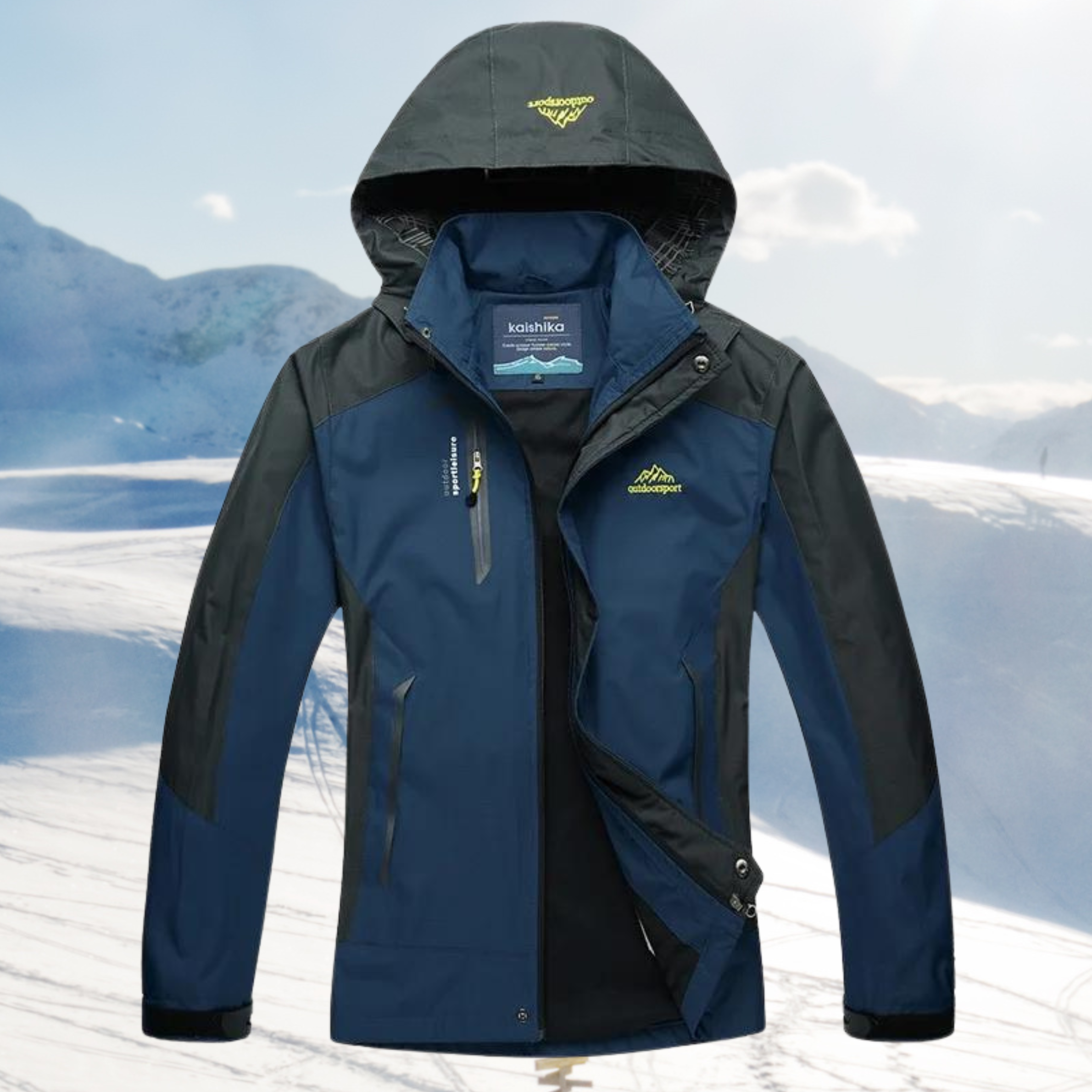 Giacca outdoor antivento e impermeabile per donna 5
