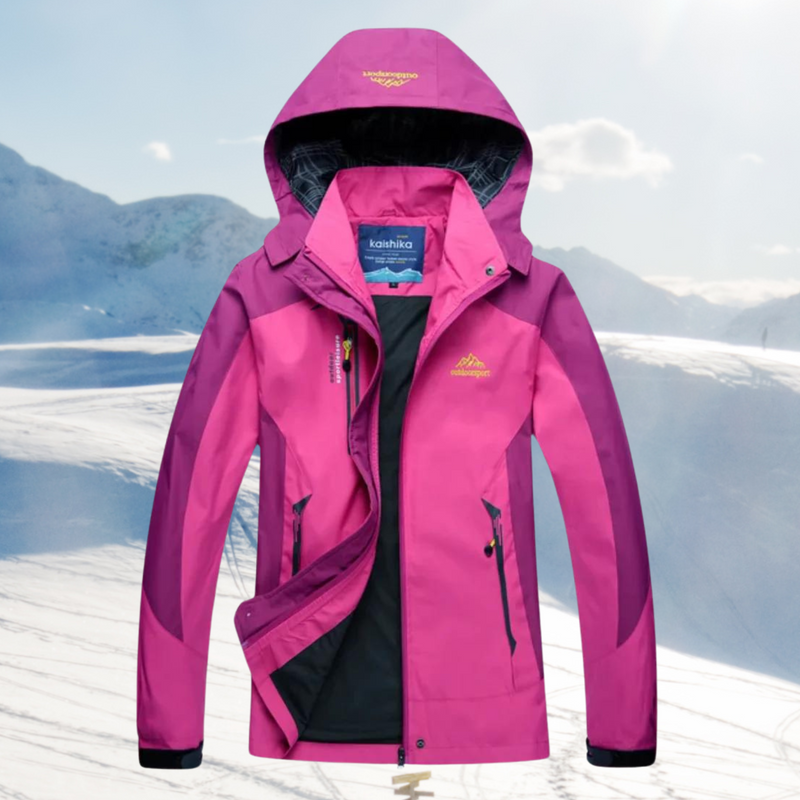 Giacca outdoor antivento e impermeabile per donna 7
