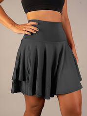 Gonna da tennis da donna sportiva e funzionale con pantaloncini e borse - Maja 7