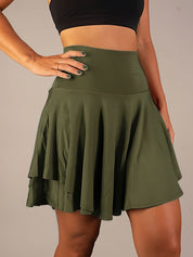 Gonna da tennis da donna sportiva e funzionale con pantaloncini e borse - Maja 8