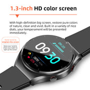 Guidatura nel sangue con un clic | Pressione sanguigna ECG di glicemia | EKG HRV Heart Frequency Monitor Health Smart Watch 3