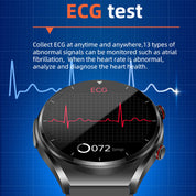 Guidatura nel sangue con un clic | Pressione sanguigna ECG di glicemia | EKG HRV Heart Frequency Monitor Health Smart Watch 7