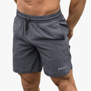  Uomini -ors -Stops Shorts - Tessuto leggero traspirante - cintura elastica con cordone - nel mezzo della lunghezza superiore-4