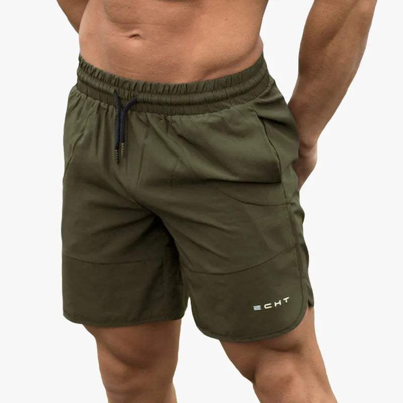  Uomini -ors -Stops Shorts - Tessuto leggero traspirante - cintura elastica con cordone - nel mezzo della lunghezza superiore-5