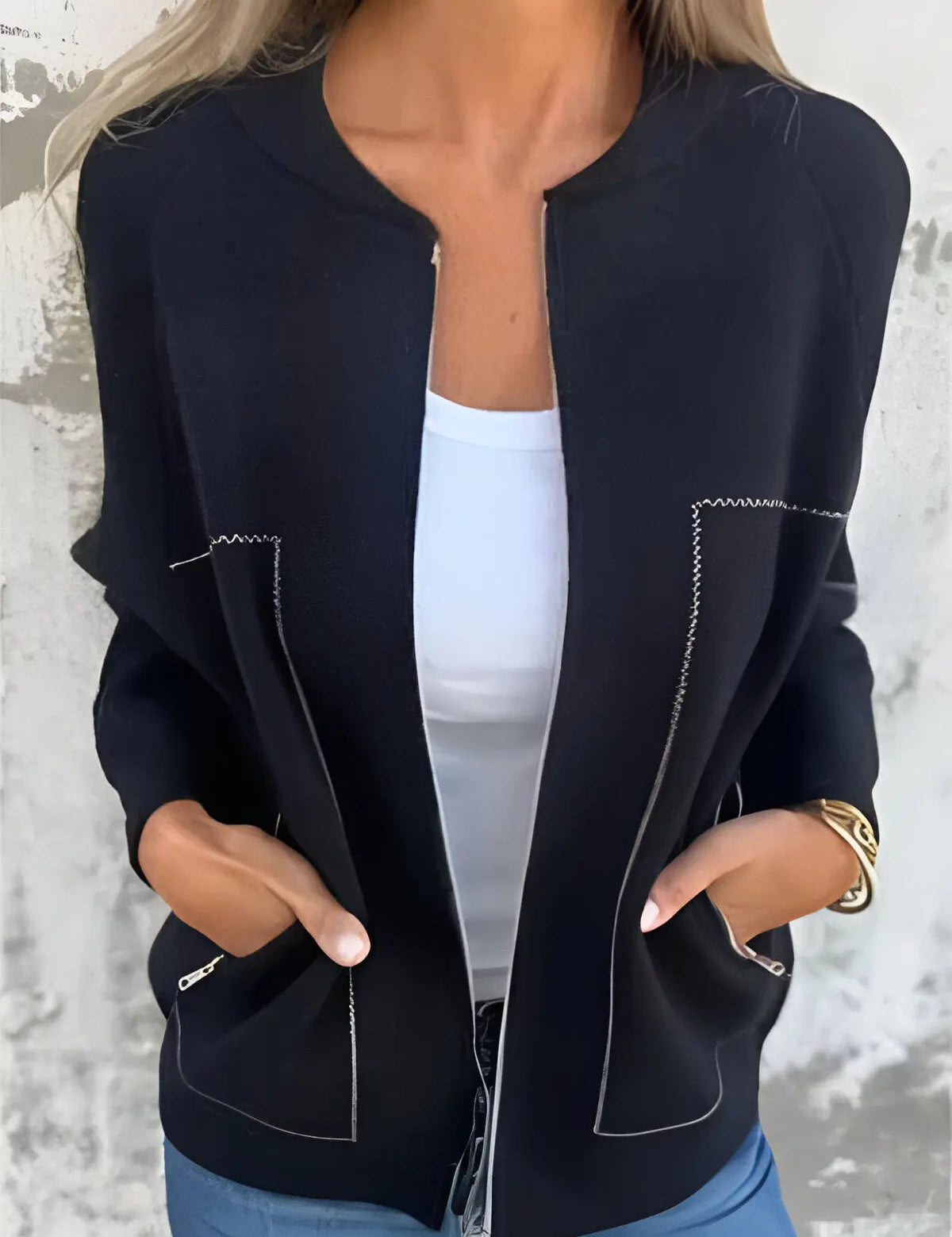 Hannah: Chic and Versatile Women's Jacket for Every Occasion - Lizabella Fashion