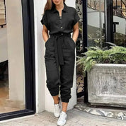 IVY | Summer Cargo Jumpsuit-Lizabella Fashion