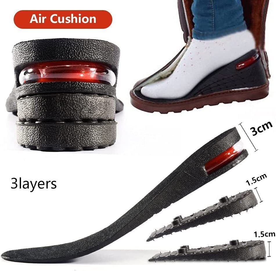 I rialzi per scarpe - Solette per aumentare l'altezza 1