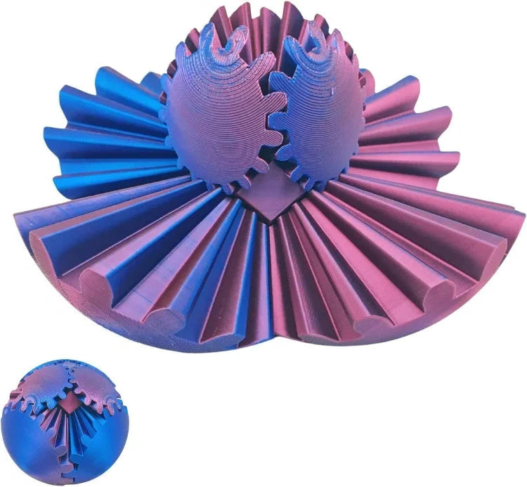 Il meraviglioso fidget rotante Steampunk (Gear Ball) 6