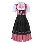 JANE | Abito Dirndl retrò a quadri dell'Oktoberfest 1