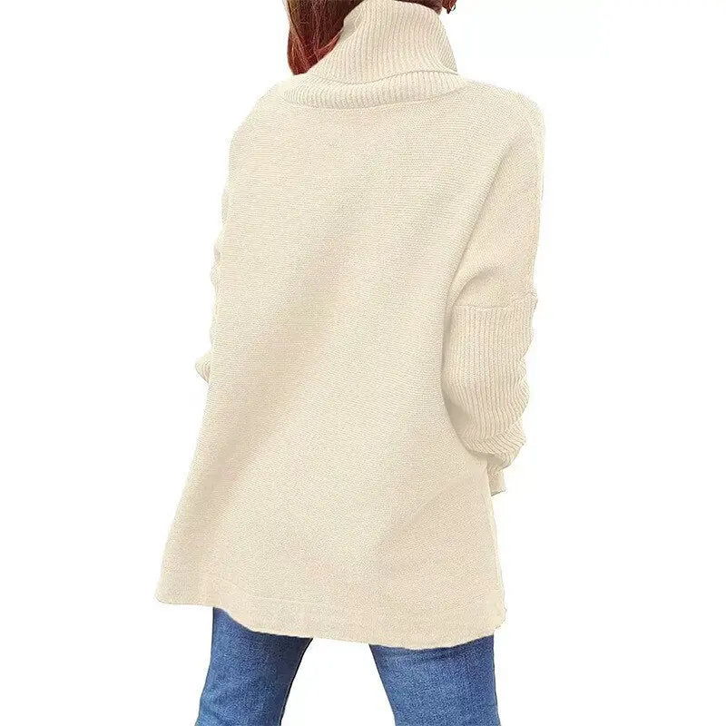 JESSY | Cozy Chic Turtleneck Sweater - Lizabella Fashion