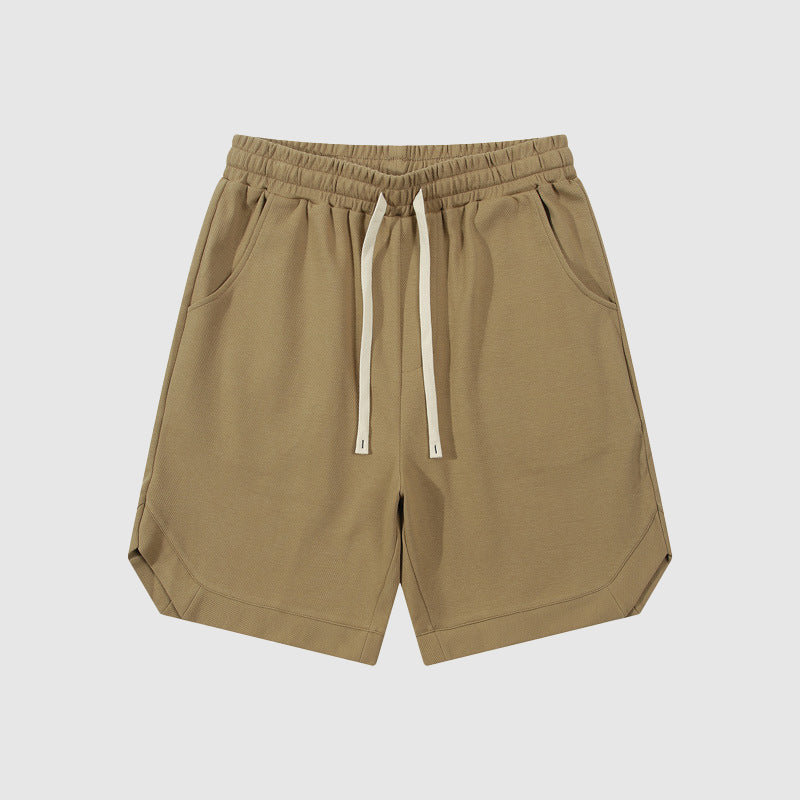 Shorti sportivi in ​​cotone retrò in cotone retrò-5