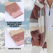 KAREN | Fluffy Warm Oversized Hoodie Coat - Lizabella Fashion