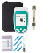 Kit di test del colesterolo per la casa analizzatore multifunzionale con lancetti metro di glucosio acido urico 0