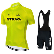 Kobe | Completo da ciclismo da uomo con maglia e pantaloncini con bretelle 3