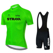 Kobe | Completo da ciclismo da uomo con maglia e pantaloncini con bretelle 4