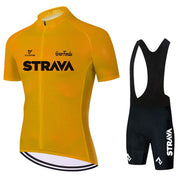 Kobe | Completo da ciclismo da uomo con maglia e pantaloncini con bretelle 5