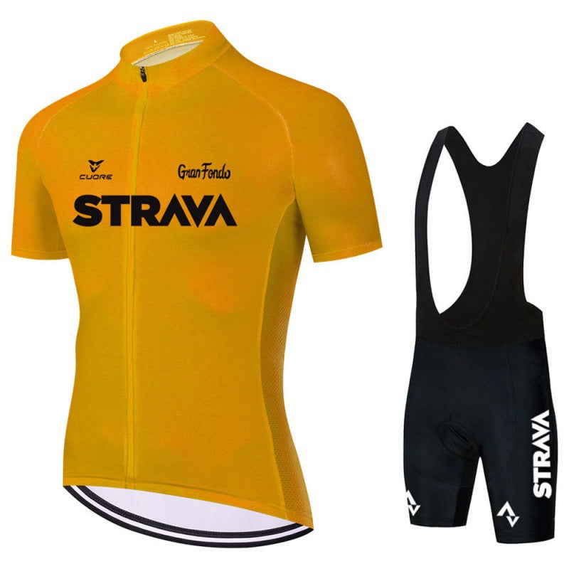 Kobe | Completo da ciclismo da uomo con maglia e pantaloncini con bretelle 5