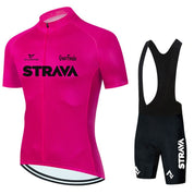 Kobe | Completo da ciclismo da uomo con maglia e pantaloncini con bretelle 6