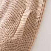 Marco | Giacca maglione in maglia con zip da uomo