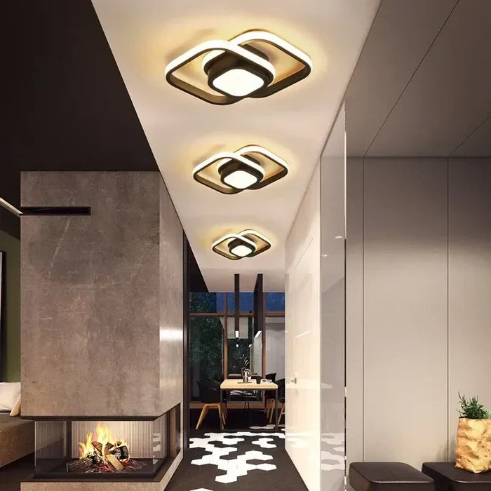 Lampada a soffitto a LED moderna a LED a efficienza energetica 4