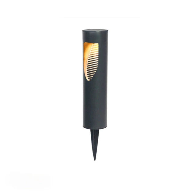 Lampada da esterno a LED ad energia solare con sensore di luce automatico: lampada da esterno minimalista per giardino e patio 0