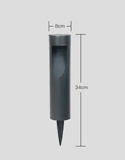 Lampada da esterno a LED ad energia solare con sensore di luce automatico: lampada da esterno minimalista per giardino e patio 3