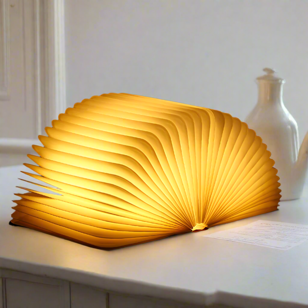 Lampada da libro mistica con luce calda 3