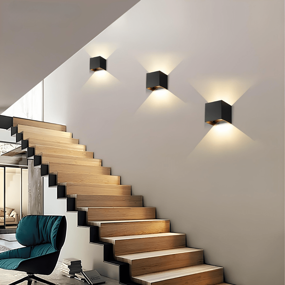 Lampada da parete di lusso senza fili 8