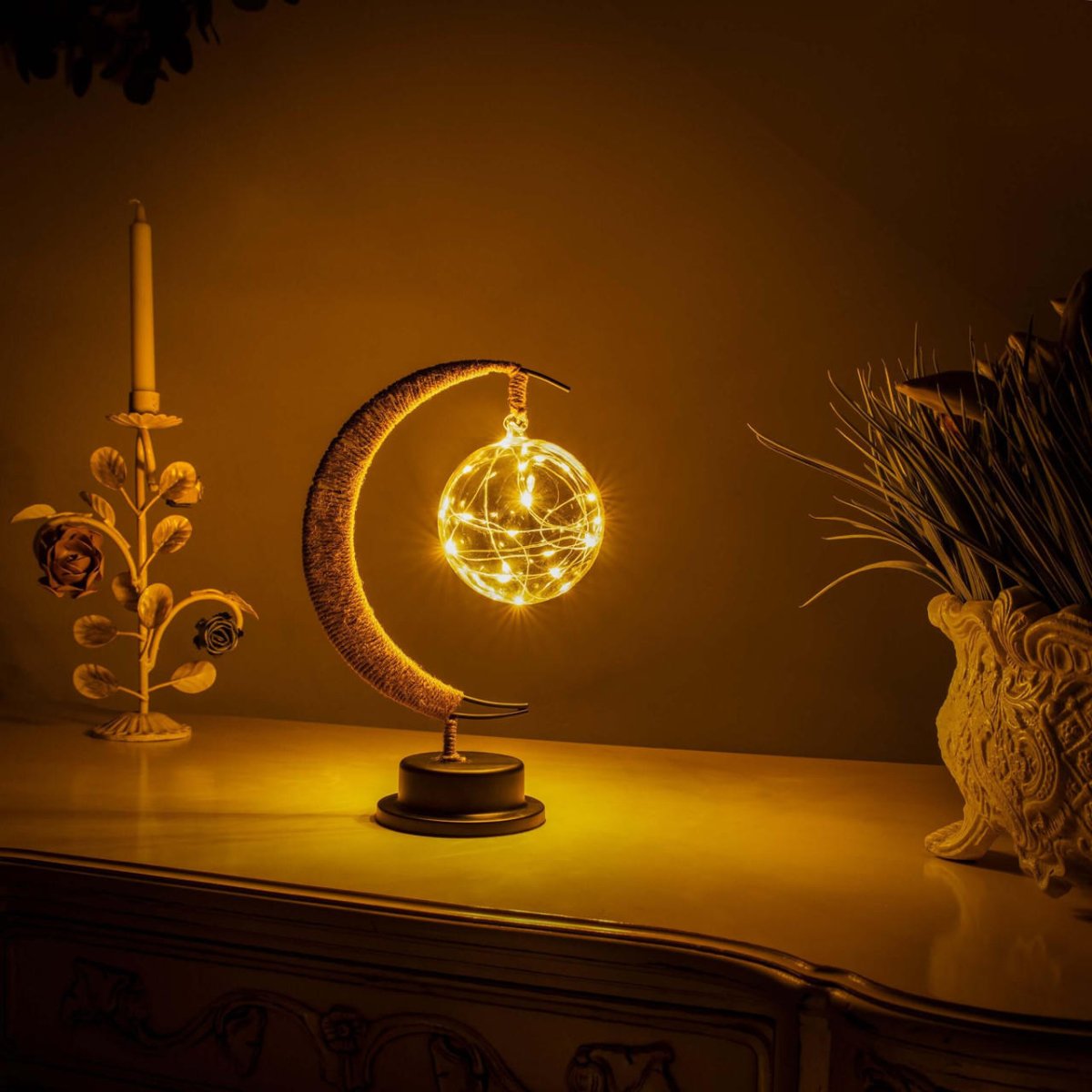 Lampada da tavolo lunare 0