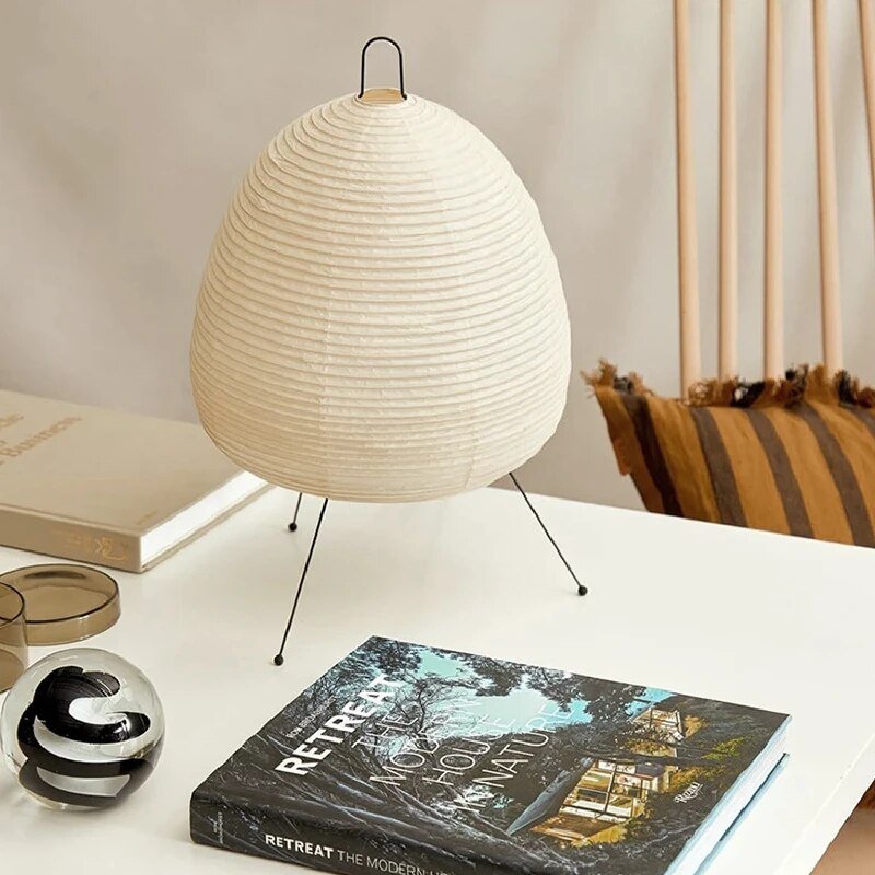 Lampada giapponese in carta di riso 3