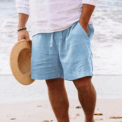 Pantaloni Corti in Lino Eleganti per Uomini - Devon