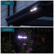 Luce esterna ad energia solare con sensore di movimento PIR: luci esterne impermeabili IP68, a basso consumo energetico, per sicurezza e praticità 6