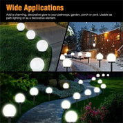 Luce solare ecologica con cambio colore e grado di impermeabilità IP45 – Controllo automatico della luce per giardino e patio 2