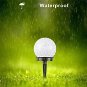 Luce solare ecologica con cambio colore e grado di impermeabilità IP45 – Controllo automatico della luce per giardino e patio 6