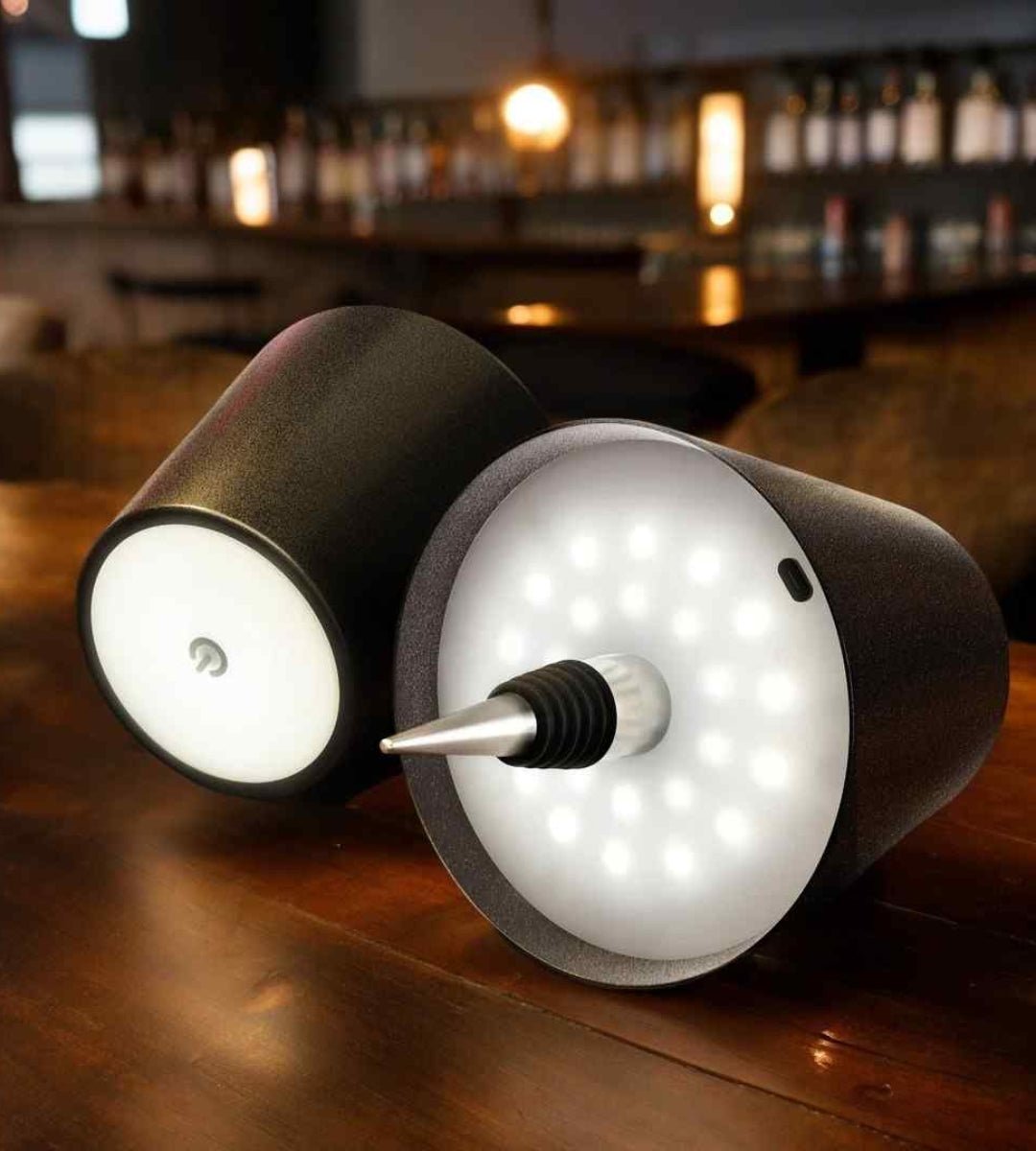 Lussuosa lampada a LED a forma di bottiglia 2