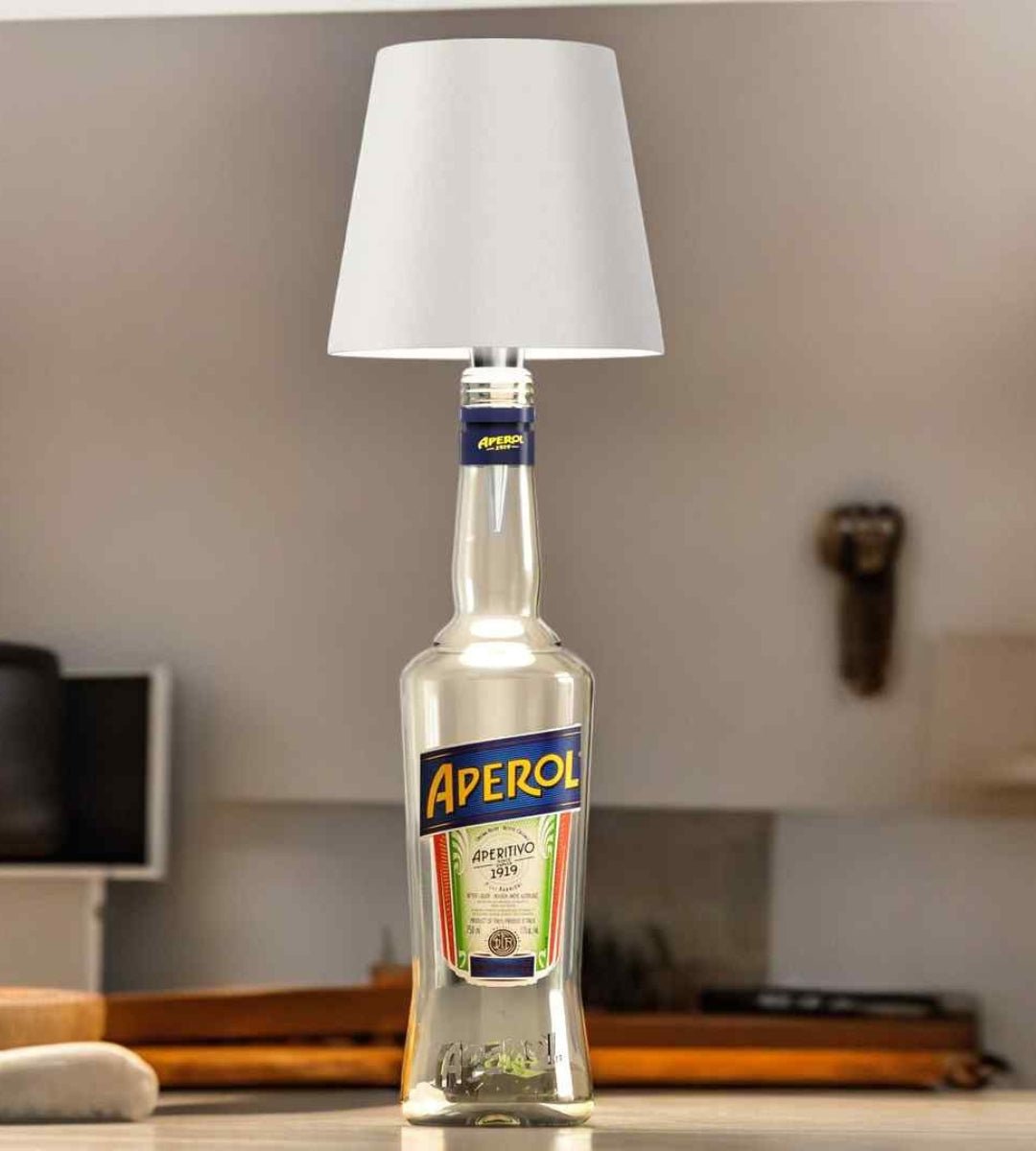 Lussuosa lampada a LED a forma di bottiglia 3