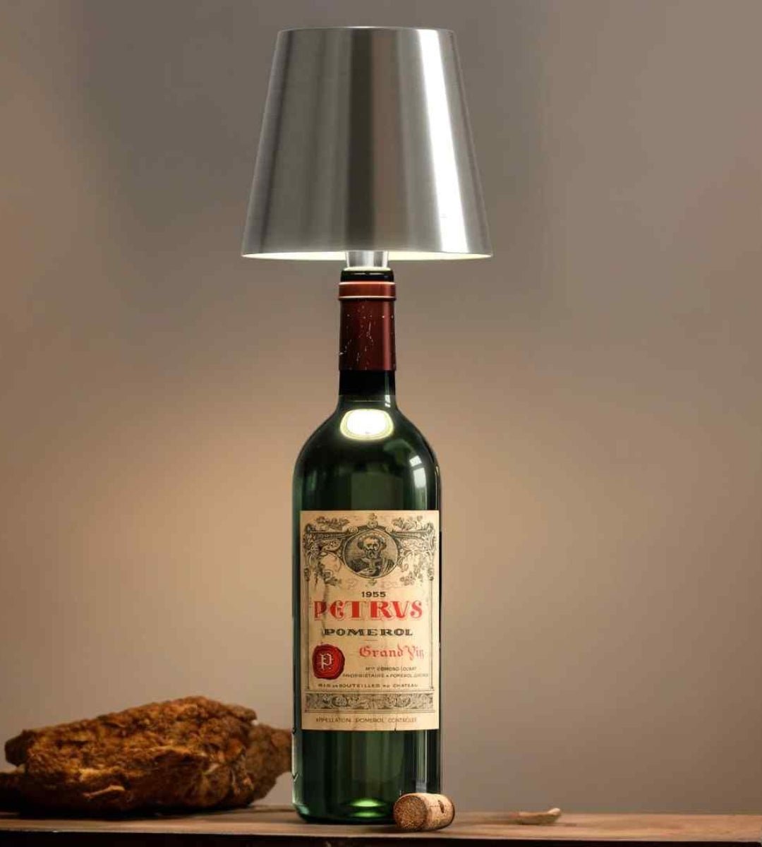 Lussuosa lampada a LED a forma di bottiglia 5