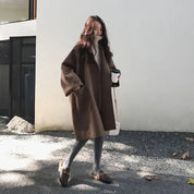 MAURA | Oversizes Woolblend Trenchcoat Jacket - Lizabella Fashion