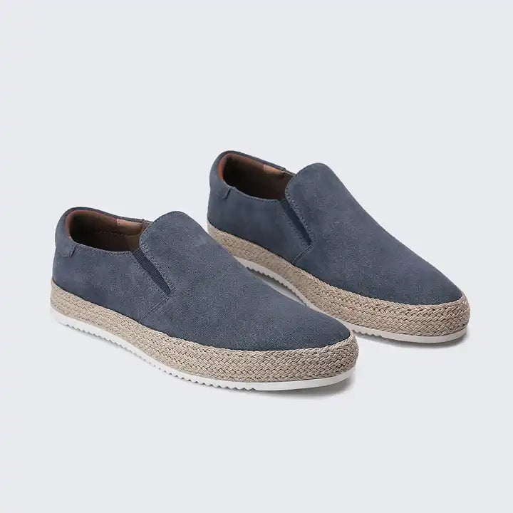 MIGUEL | Mocassini in pelle scamosciata da uomo - comfort urbano 4