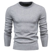 Maglione girocollo da uomo – Vestibilità regolare – Manica lunga – Maglione lavorato a maglia morbido e caldo 2