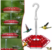 Mangiatoia per colibrì a prova di formiche, trespolo da appendere all'esterno 4