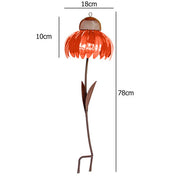 Mangiatoia per uccelli a forma di echinacea 7