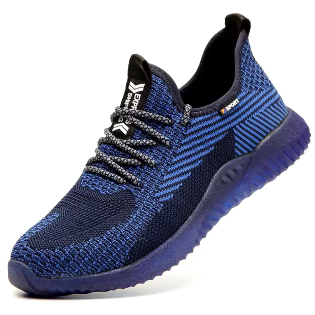 Mikee | Sneakers da lavoro da uomo ultraleggere per una calzata sicura 0
