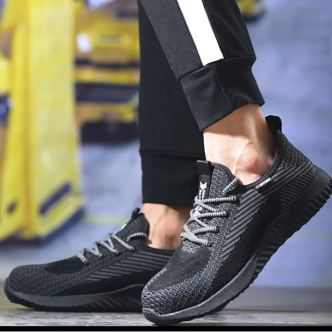 Mikee | Sneakers da lavoro da uomo ultraleggere per una calzata sicura 1