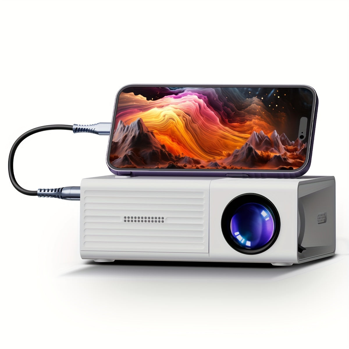 Mini proiettore Ultra-Hell-Poet (3000 Lumens) -LumoBeam 0